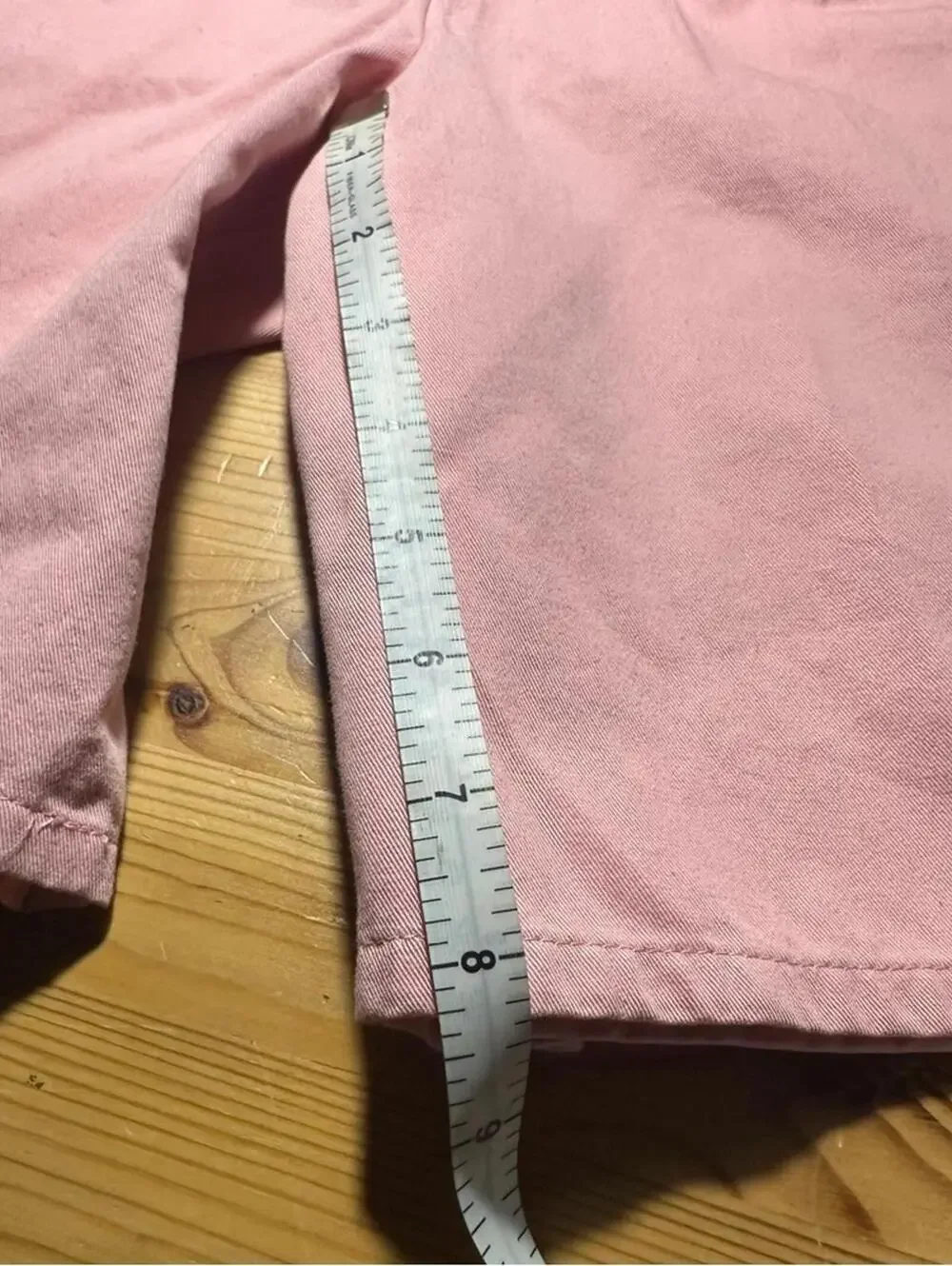 VTG 90’s pastel pink baggy Bermuda Shorts preppy high waist coastal sz 6 NWT